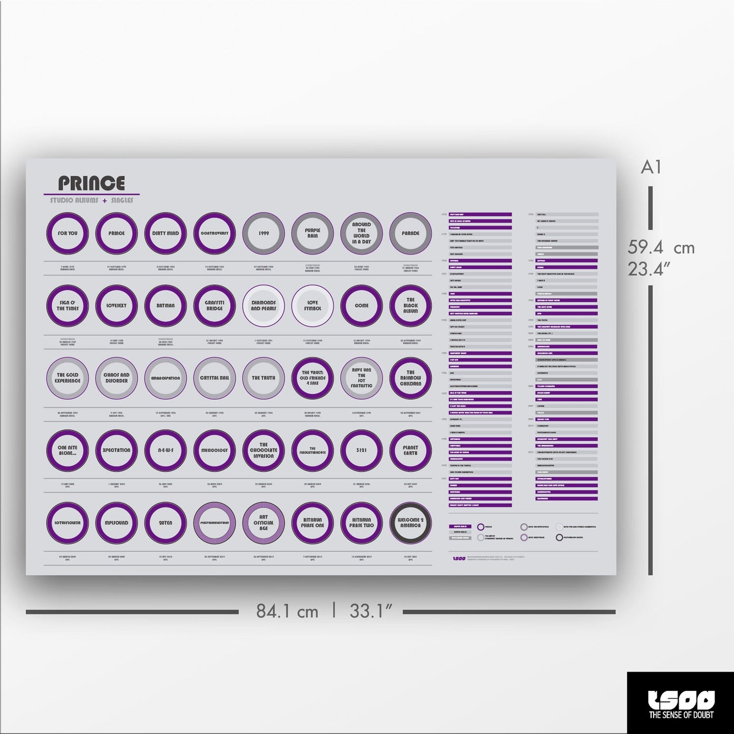 Prince - Studio Albums & Singles (1978 - 2015) - The Sense of Doubt