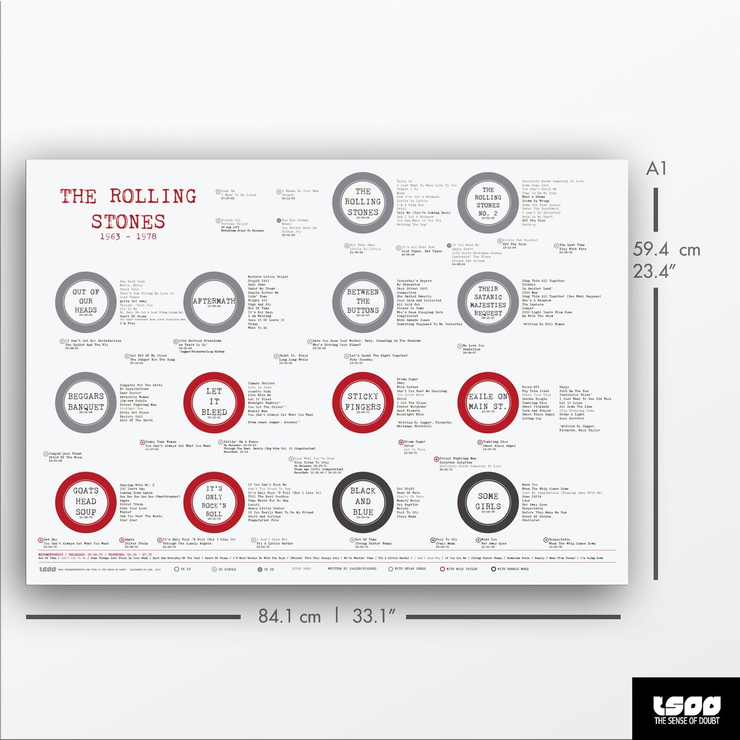 The Rolling Stones - Studio Albums & Singles (1963 - 1978) - The Sense of Doubt
