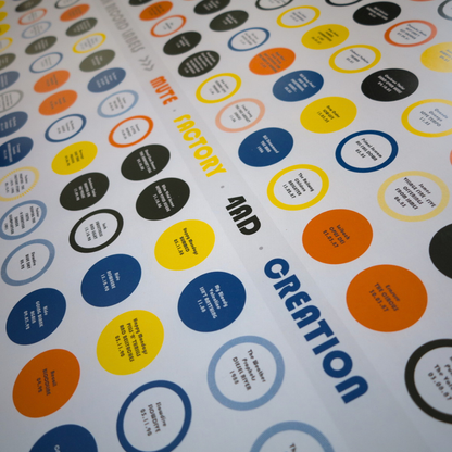 Mute, Factory, 4AD & Creation - 160 Key Records (1978-2000) - detail view, print 3