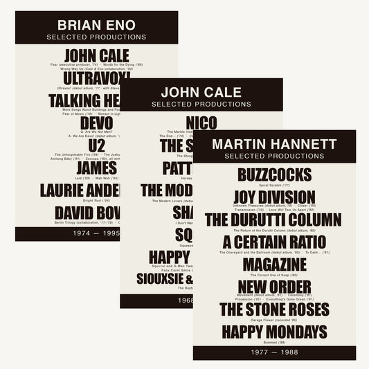 Studio Architects – Selected Productions Poster Series