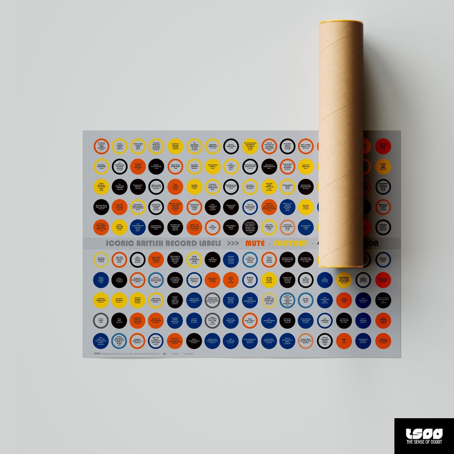 Key Records from Mute, Factory, 4AD and Creation Records - The Sense of Doubt