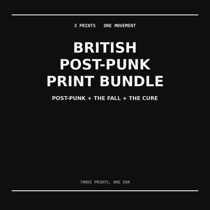 The Post-Punk Essentials Bundle (3 Prints)