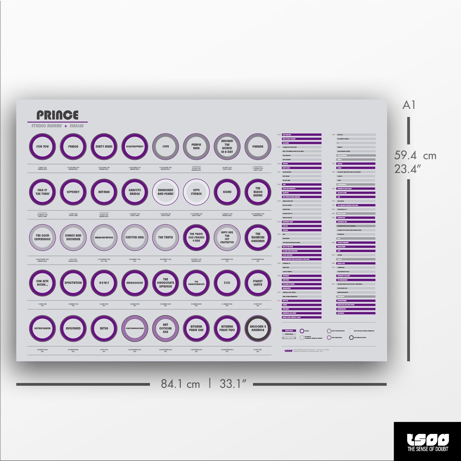 Prince - Studio Albums & Singles (1978 - 2015) - The Sense of Doubt